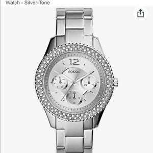 Fossil women silver stainless steel watch - Model ES3588